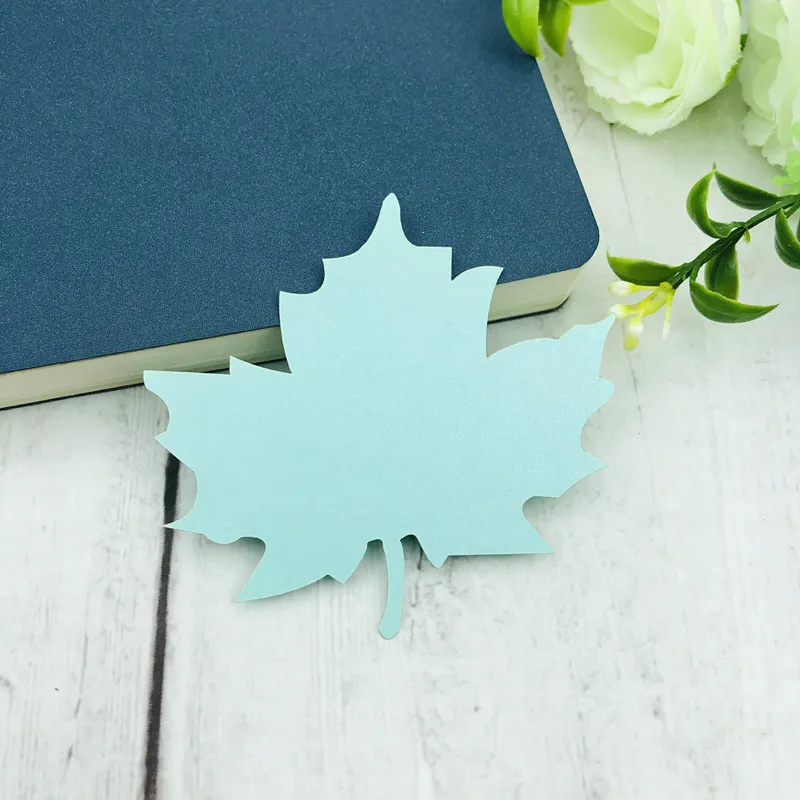 50 шт. карты желаний бутылки повесить подарок тег ремесла кленовый лист украшения