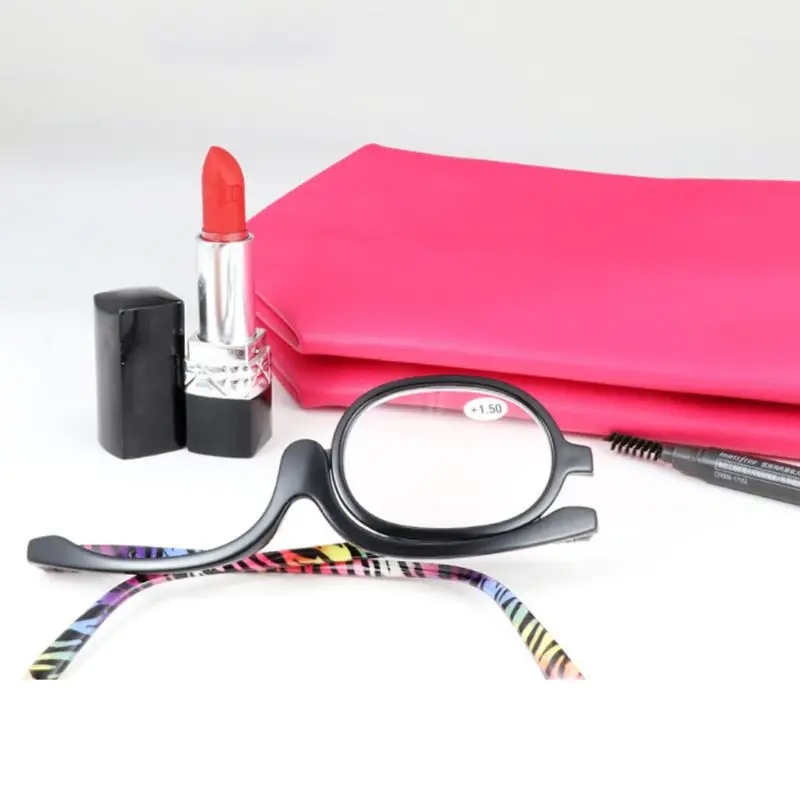Увеличительный макияж Вращающиеся Очки для чтения складные очки косметические