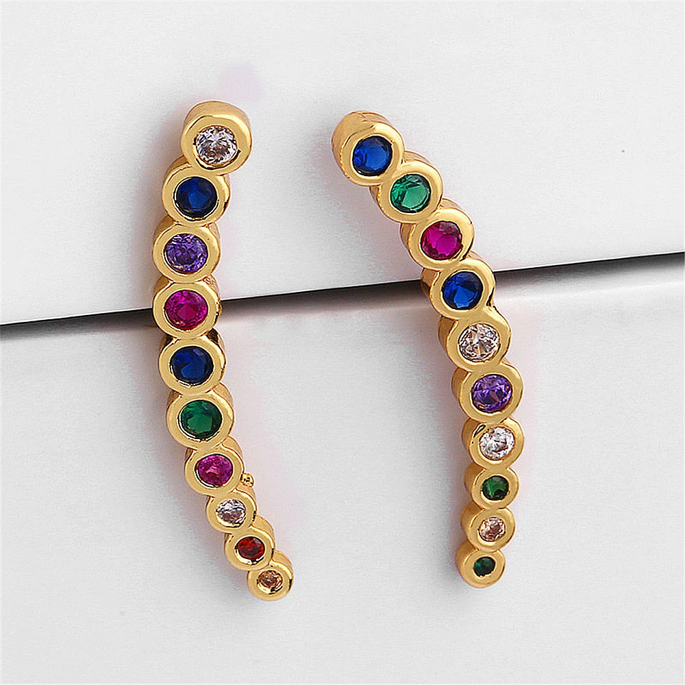 5 компл. Элегантный пузырьковый циркон Звезда Пирсинг Комплект сережек для