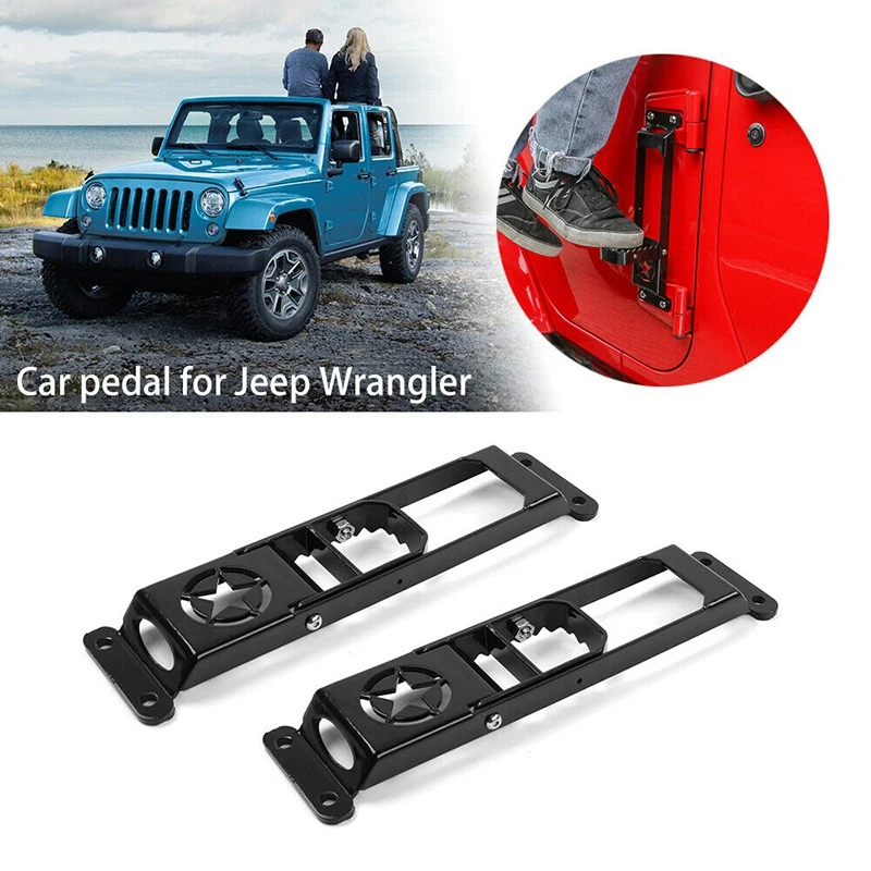 

2 шт., автомобильная педаль для Jeep Wrangler JK 2007-2017