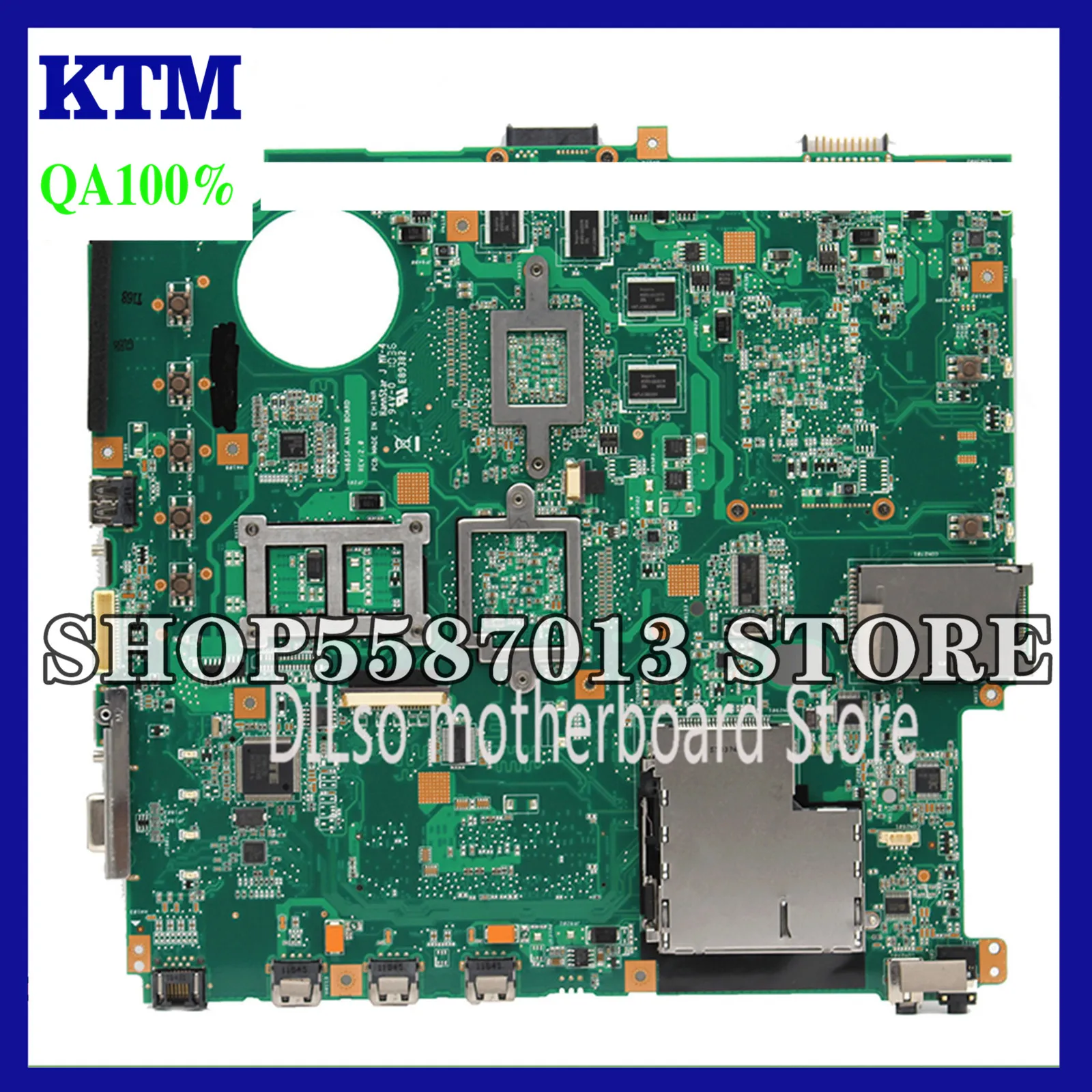 

Original For ASUS N60S N60SF F50S F50SF REV 2.0 laptop motherboard DDR3 PGA478 100% fully Tested
