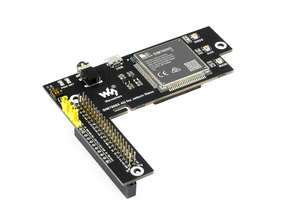 Глобальная версия для Jetson Nano 4G/3G/2G/GSM/GPRS/GNSS HAT Raspberry Pi довольно низкий расход