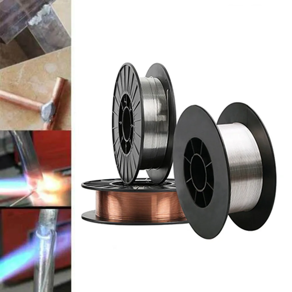 

0.8/1.0/1.2mm Wire Gas Stainless Steel Gasless Flux Core Wire 1Roll Welding Welding Wires Conductive Mouths