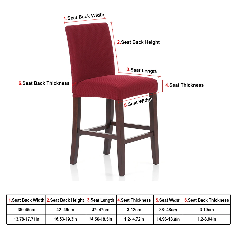 Мягкий полиэстер спандекс чехол для стула стрейч съемный мебели отеля столовой