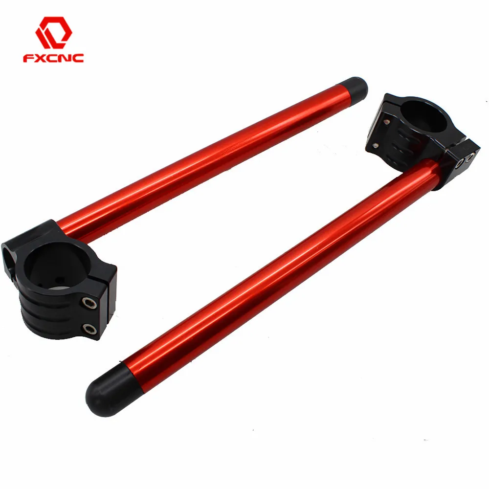 

Universal CNC 30 31 32 33 34 35 36 37 39 40 41 43 45 46 48 50 51 52 53 54 55 mm Motorcycle Clip on Ons Fork 22mm Handlebar Clamp