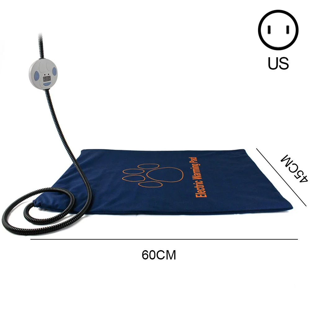 

Pet Heating Pad Waterproof Electric Heat Warming Mats Anti-Bite Anti-Scratch Safe Thermal Protection Heater for Dog Puppy Kitty