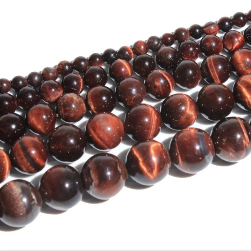 

Round Loose Natural Red Tiger Eye Beads for Making Fashion Jewelry