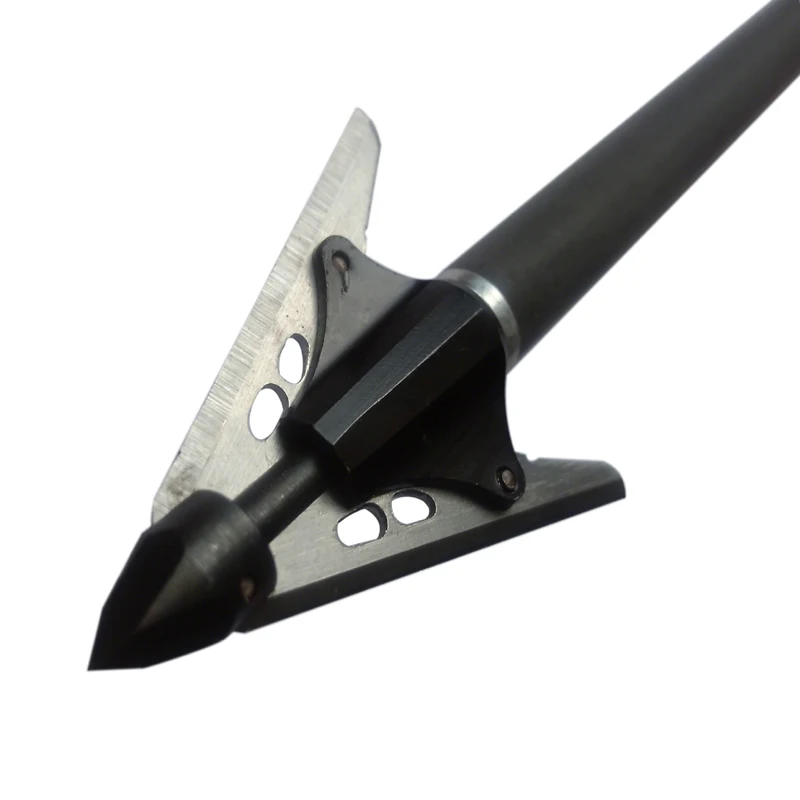 3 шт охотничьи 100 зерна лезвия Броудхед стрела из нержавеющей стали советы по