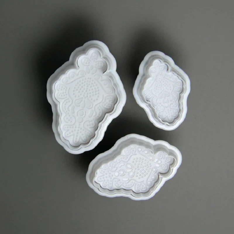 Бесплатная доставка высококачественный Плунжер для печенья и помадки в форме