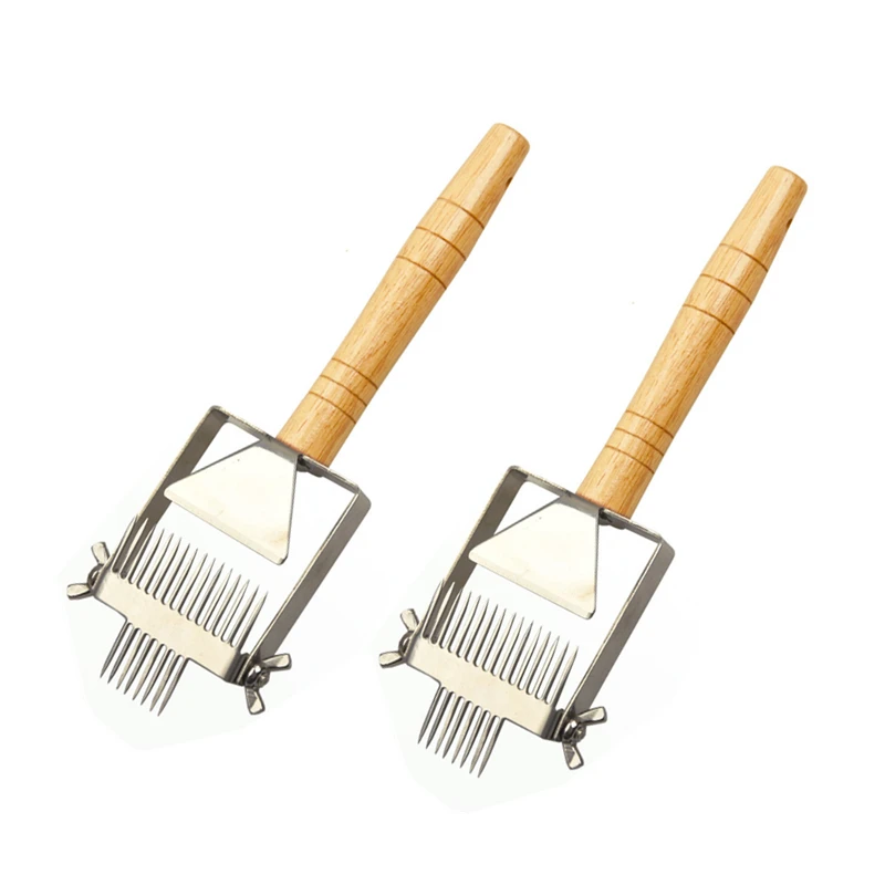 Лопатка из нержавеющей стали с двойной иглой регулируемая сбалансированная