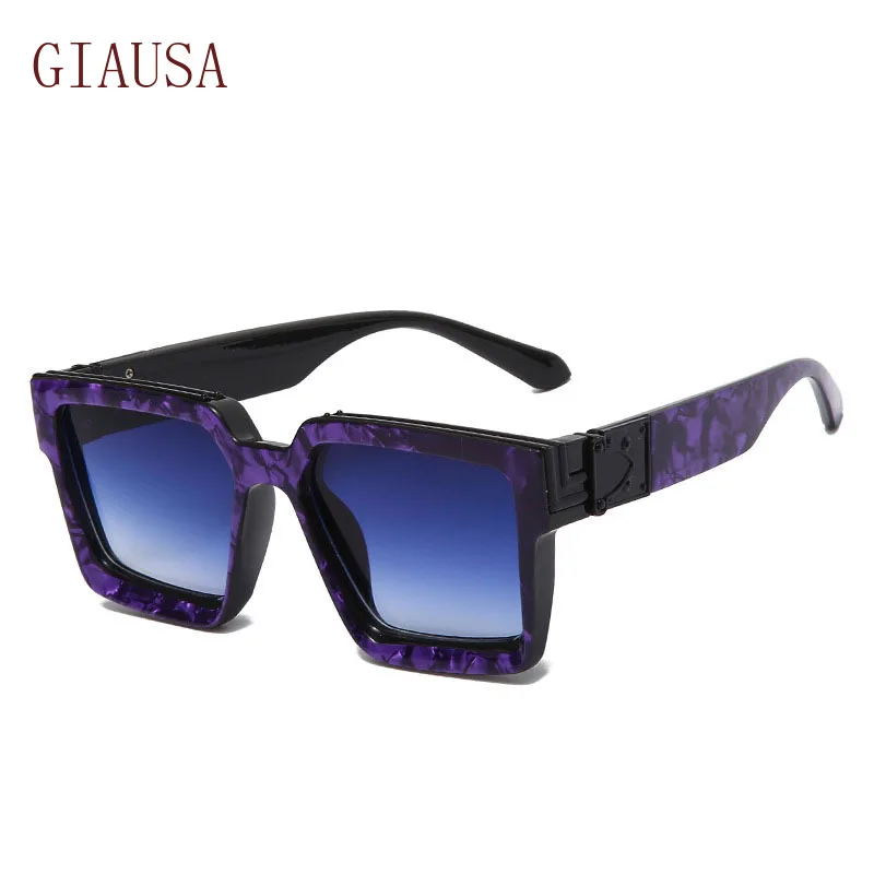 

Sunglasses European and American big box fashion sunglasses glasses Gafas de sol de moda luxury sunglasses