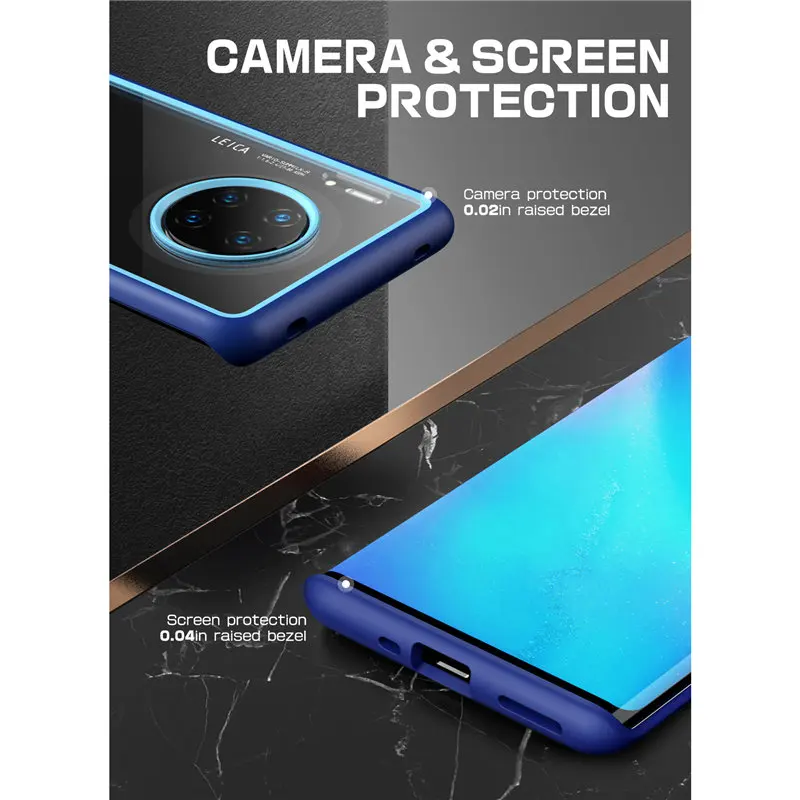 for huawei mate 30 pro case 2019 release supcase ub style anti knock premium hybrid protective tpu bumper pc clear back cover free global shipping