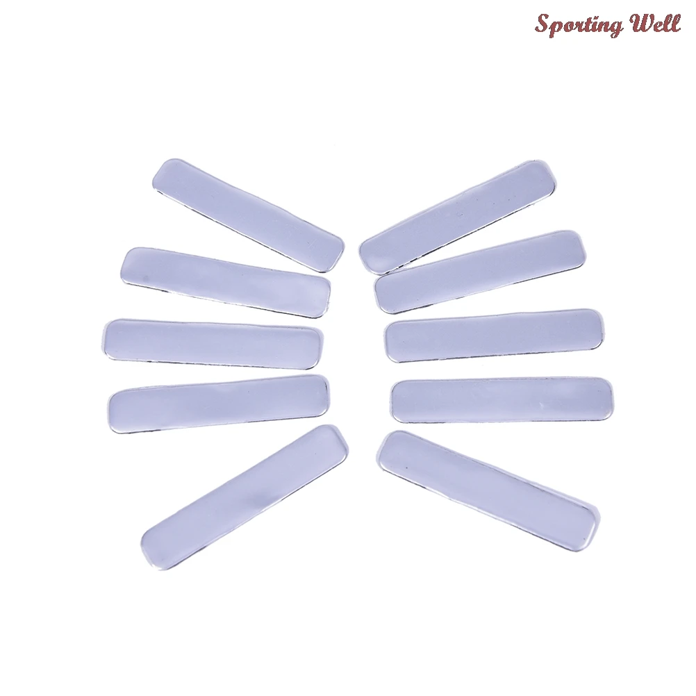 

10 Pcs Weighted Lead Tape Add Power / Weight for Golf Tennis Racket Iron Putter