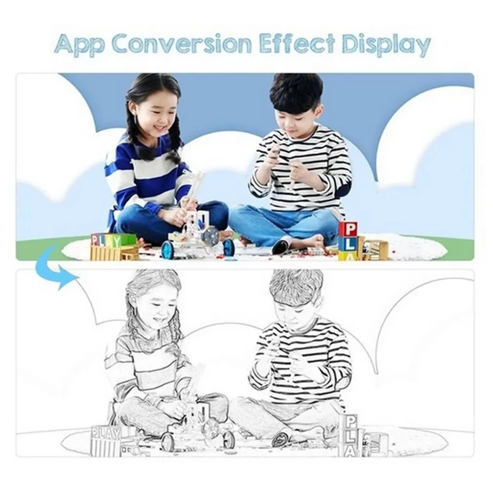 

9 inch Kids LED Projection Drawing Copy Board Projector Painting Tracing Board Sketch Specular Reflection Dimming Bracket Holder