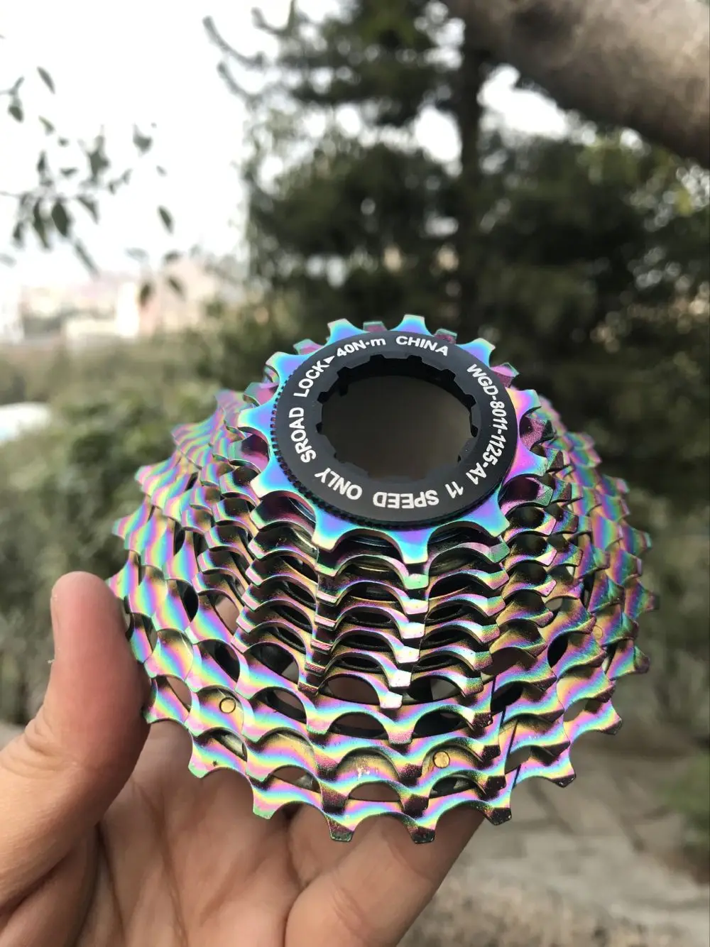 

2021 Sroad SLR2 Rainbow Cassette Ultralight 11 Speed 11-25T CNC Bike Freewheel 11s K7 11V Sprocket For Shimano R9100