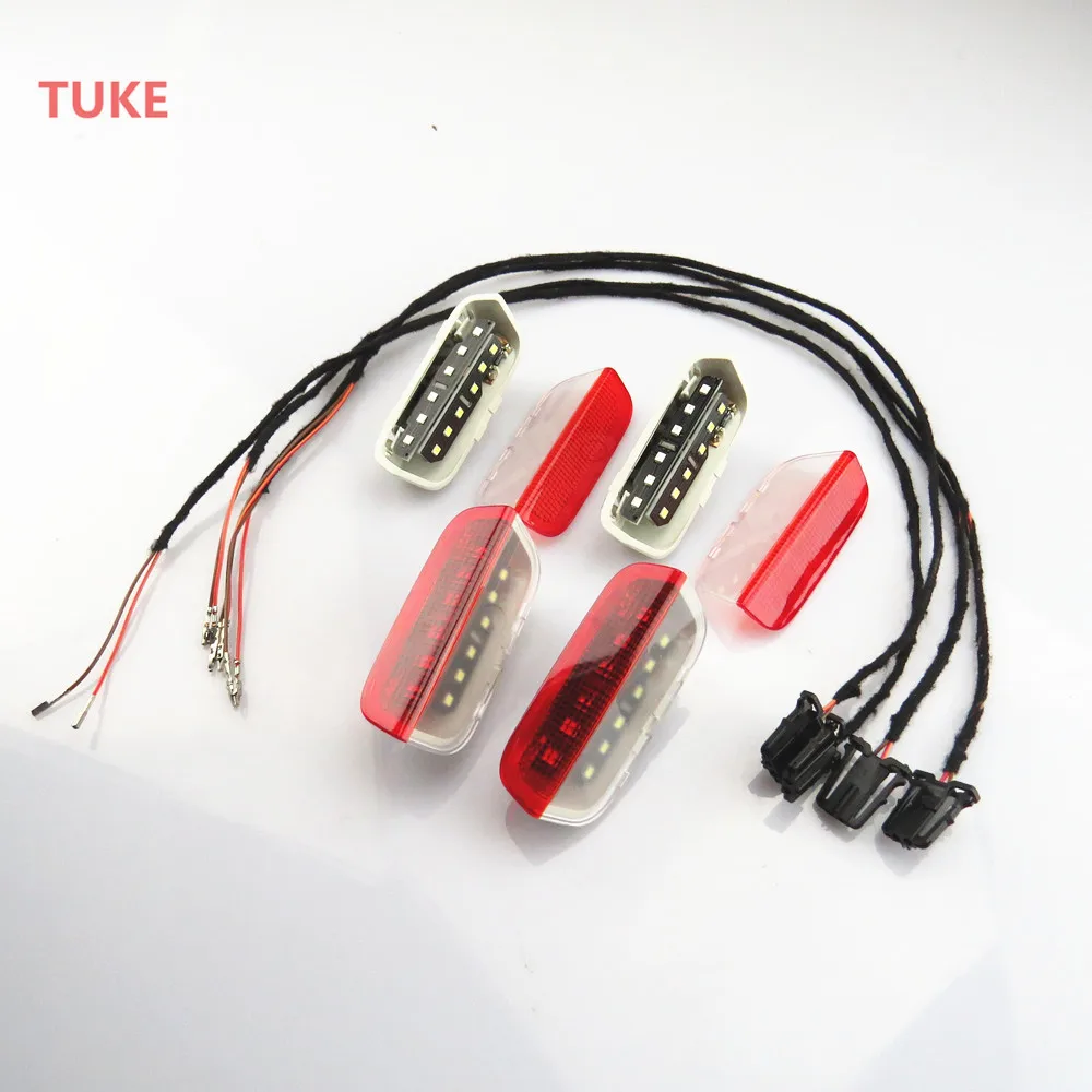 1 комплект внутренняя лампа и жгут проводов RWSYPL для Sharan Passat B6 B7 Golf MK5 MK6 Tiguan SUPERB 3AD 947