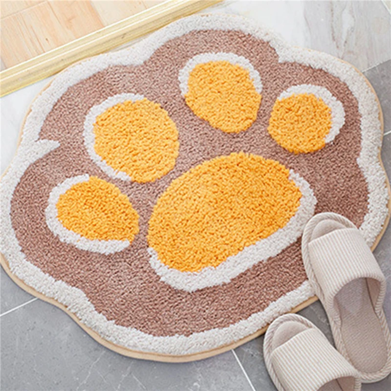 Новинка 2021 лидер продаж модный нескользящий коврик с кошачьими крапанами для