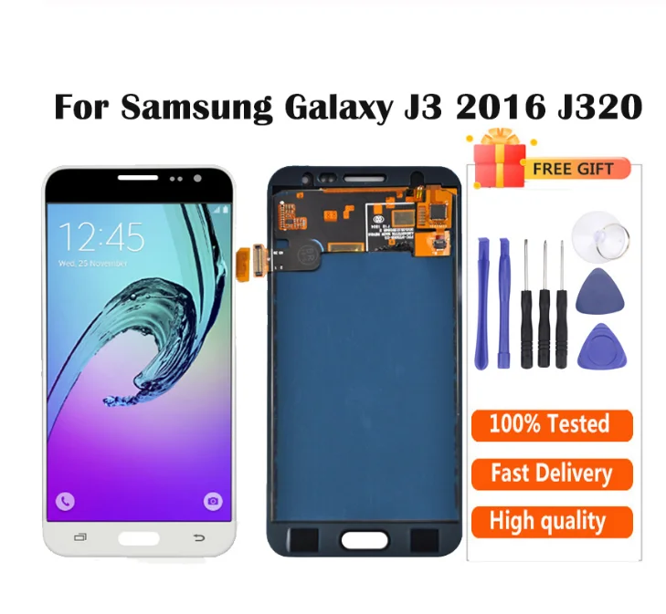 ЖК-дисплей OLED 5 0 &quotJ5 J3 2015 для Samsung Galaxy J500G J500F J500Y J320 J3109 с сенсорным экраном и