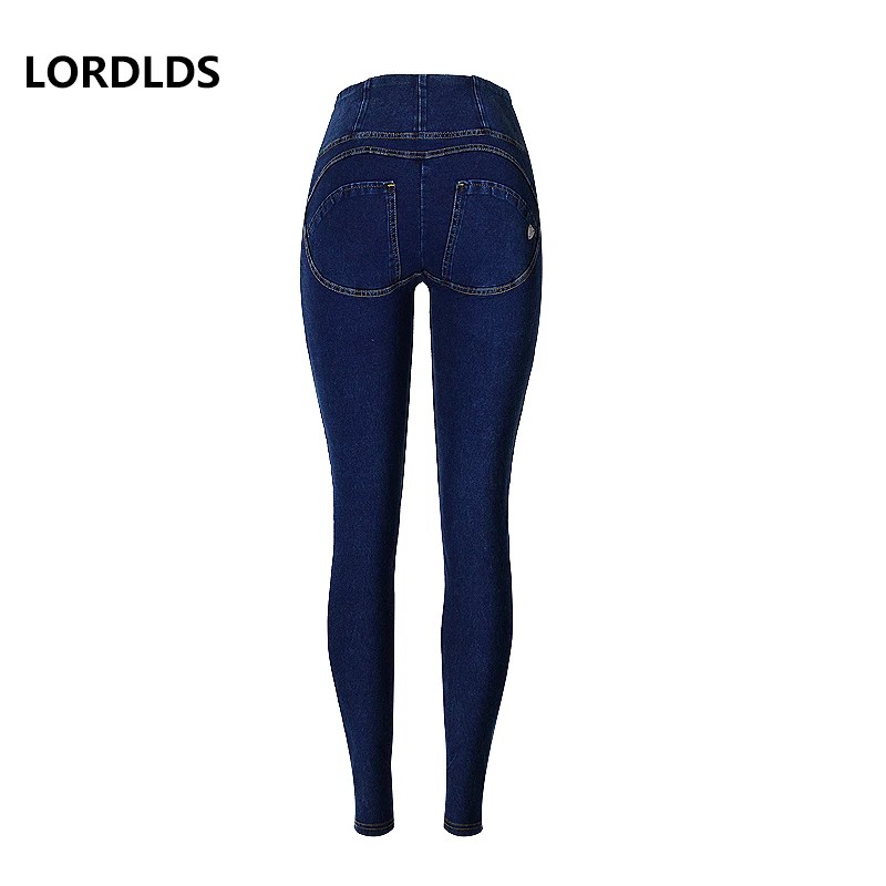 LORDLDS Women Jeans High waist Push Up Skinny Black Blue Denim Pencil Pants trousers Casual Clothing for women 2019 | Женская одежда