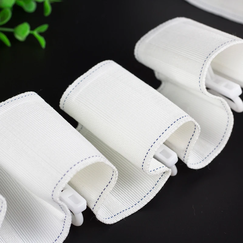 Крючки в форме стерео для занавесок пластиковые аксессуары с белым крючком | Дом