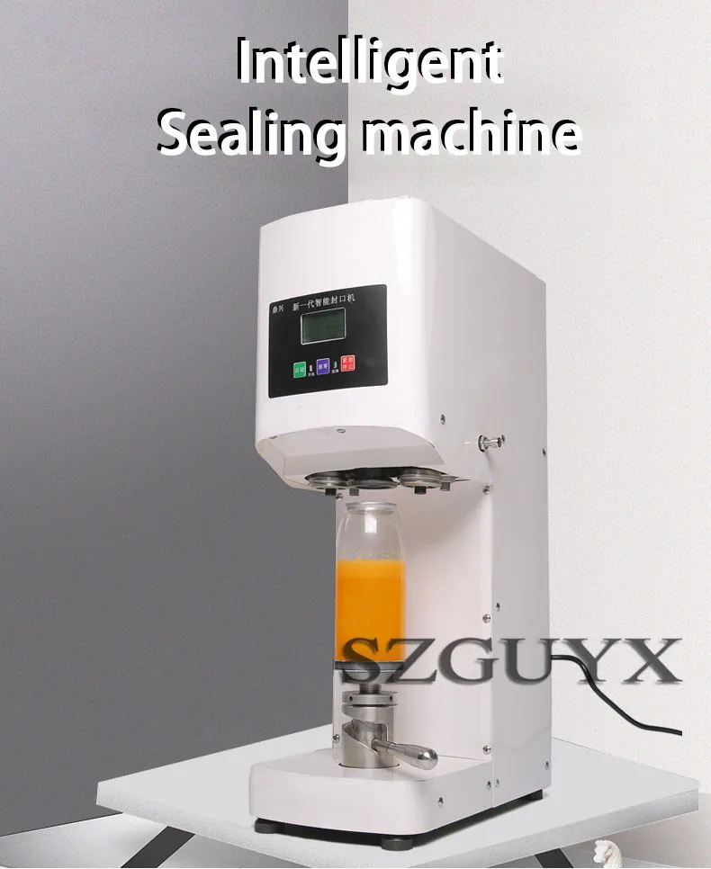 Commercial stainless steel Cans Cup sealing machine Sealer Store drink Intelligent automatic sealing machine