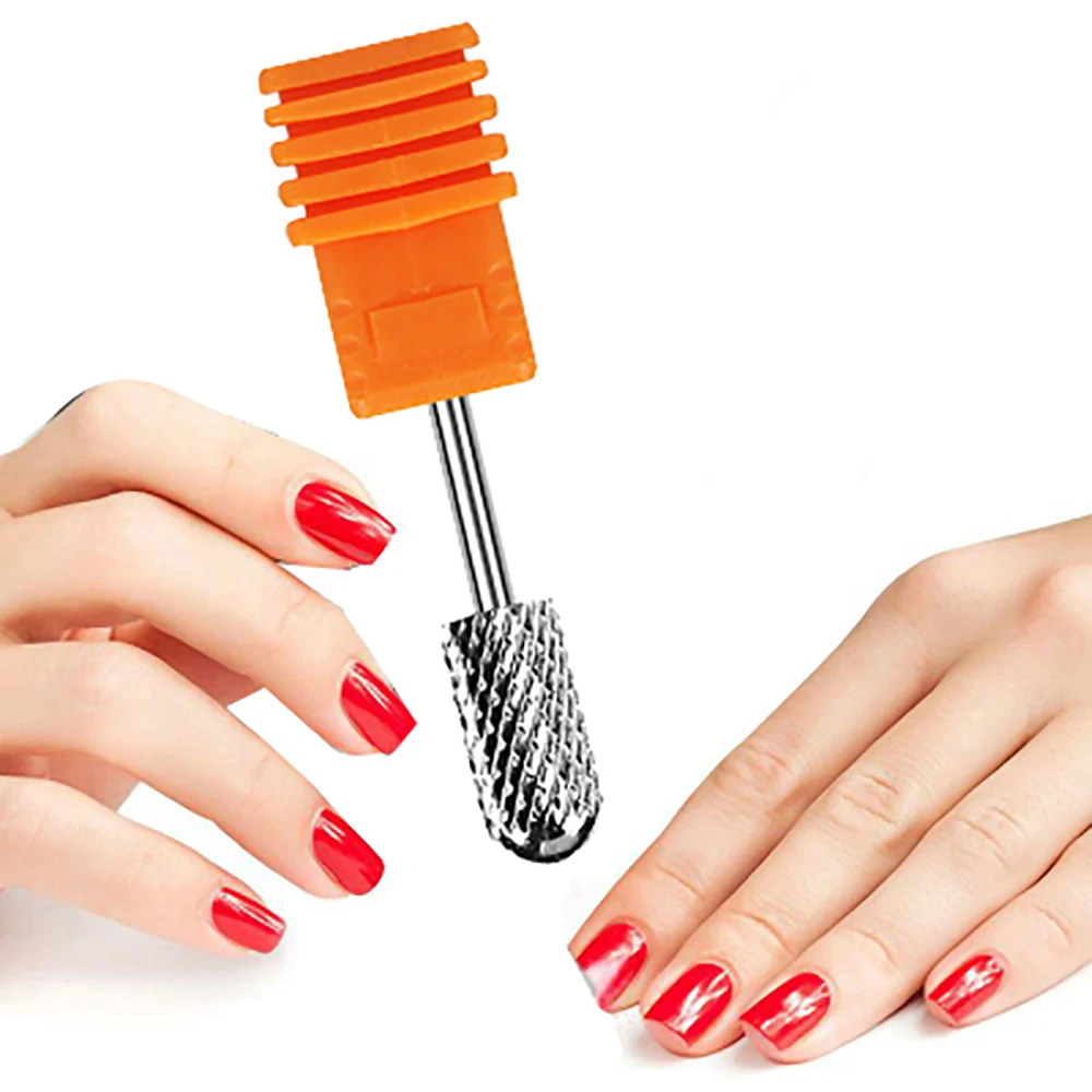 Вольфрамовая стальная Шлифовальная головка для ногтей одинарная оптическая