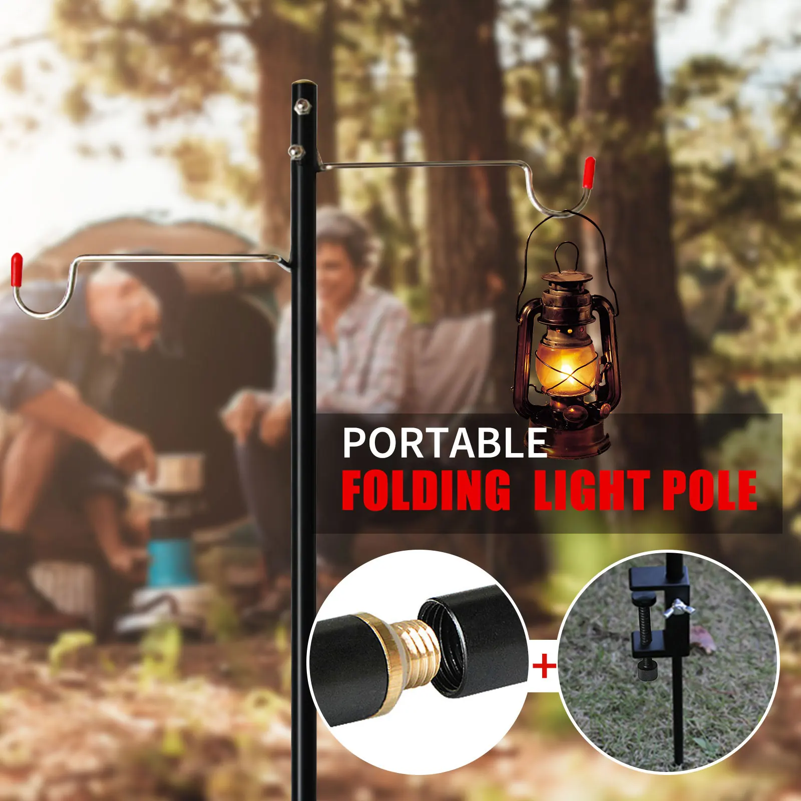 Уличный портативный столбик sunчлен круглый зонтик столы лампа для стола полый