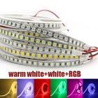 120 светодиодныйhdmi кабель 1 м 2 м 3 м 4 м 5 м SMD 5050 светодиодный полосы светильник ACDC 12V белыйтеплый белый RGB самоклеящаяся обратная сторона (двусторонняя клейкая лента