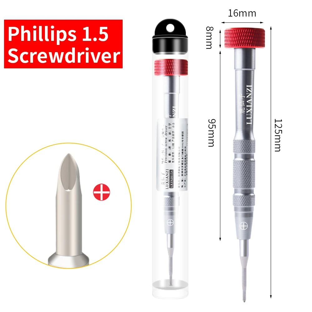 

LUXIANZI мини прецизионная отвертка для Iphone Samsung Galaxy ремонт открытый инструмент магнитная многофункциональная отвертка