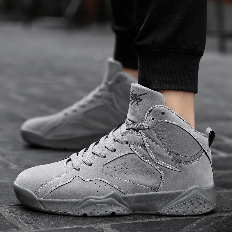 Модные баскетбольные кроссовки для мужчин высокого качества удобные спортивная