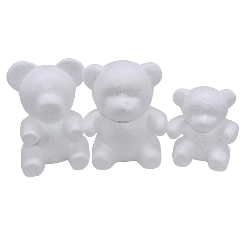 1 шт. моделирование пенополистирола пенопласт белый Медведь Форма для дня