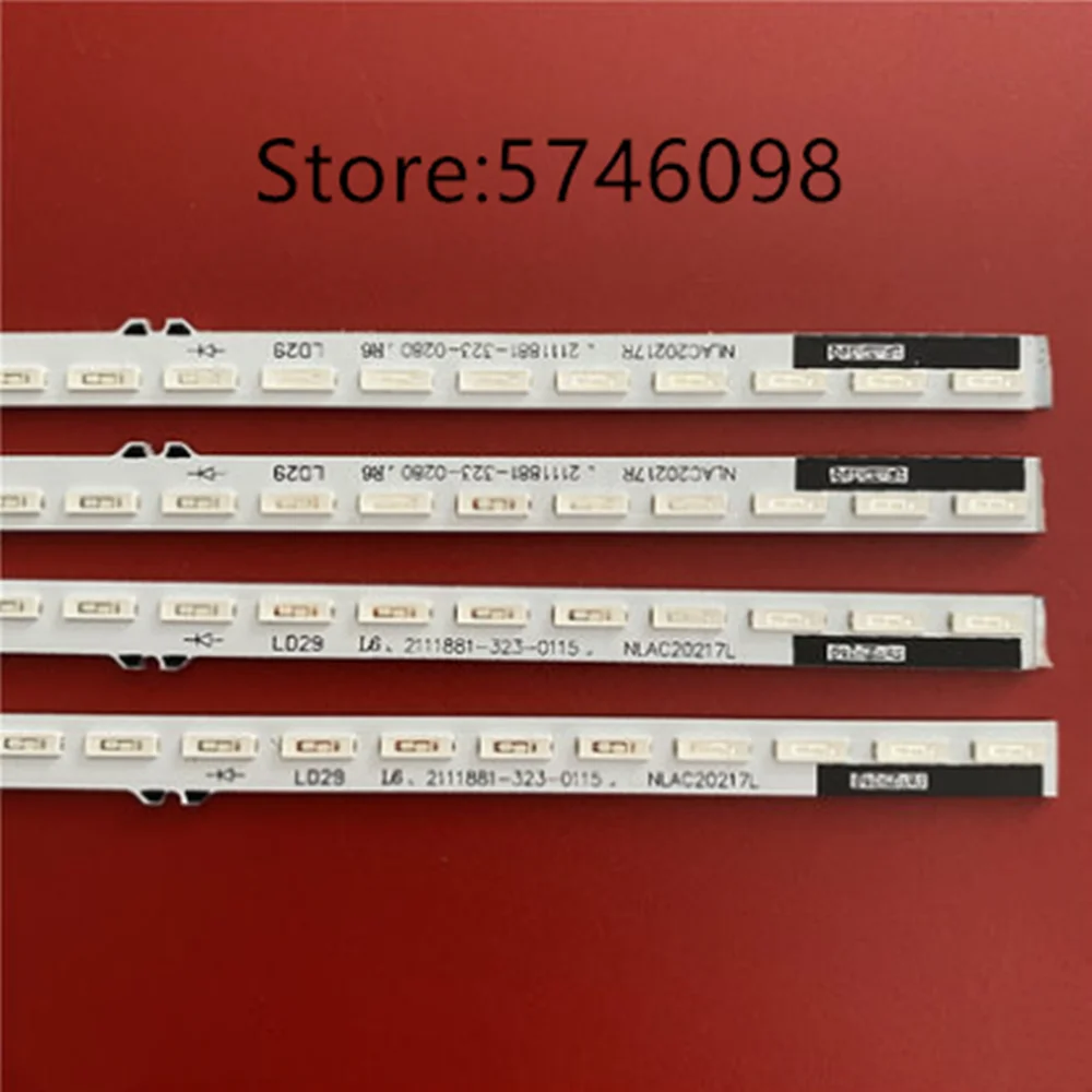 Новинка из 2 предметов 36 светодиодный 340 мм Подсветка полосы для Sony KDL-55W900A KDL-55W905A R L