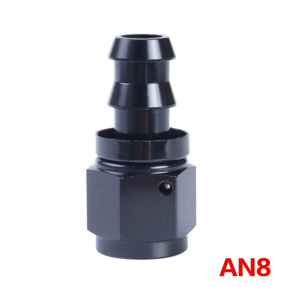 AN8 0 45 90 180 Degree Fuel Line Push-on Fitting Adapter Aluminum Oil Hose End Fittings Cooler Reusable | Автомобили и мотоциклы