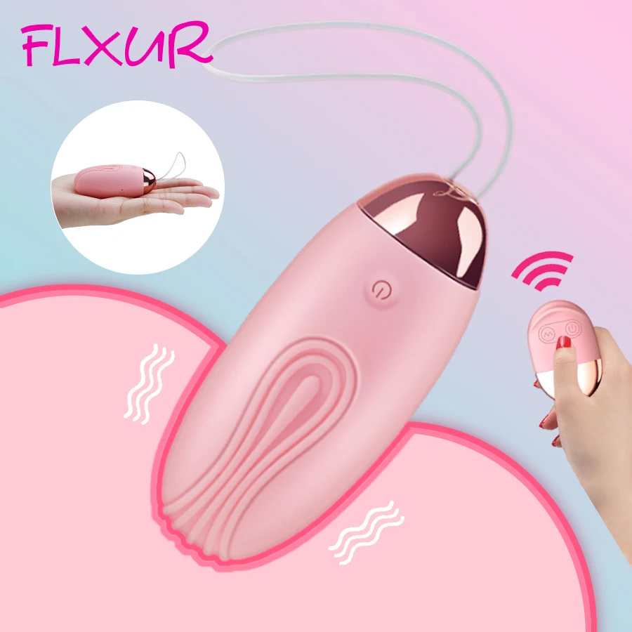 FLXUR мощные Вибраторы яйцо секс-игрушка для женщин с дистанционным управлением
