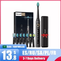 electric sonic toothbrush fw 507 usb charge rechargeable adult waterproof electronic tooth 8 brushes replacement heads
