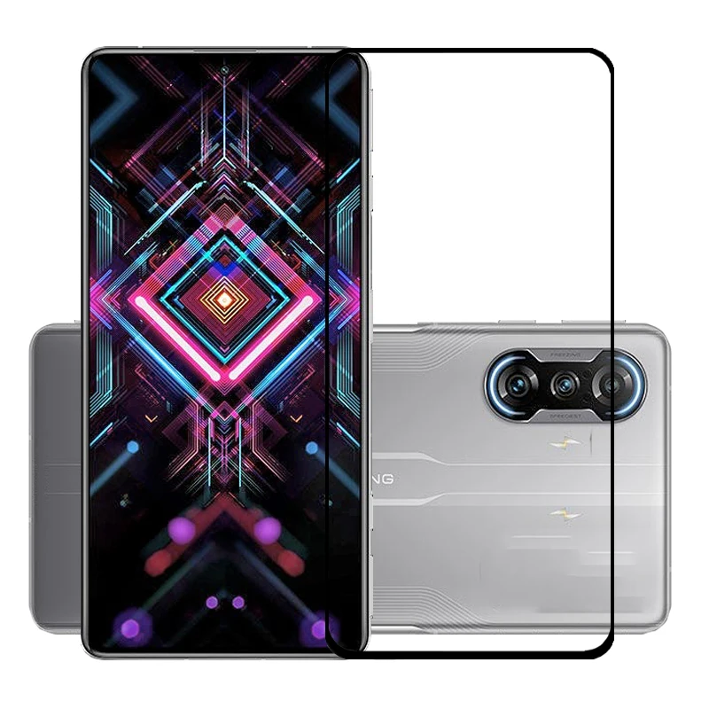 

75 Pcs/Lot 2.5D Premium Tempered Glass Full Cover Screen Protector Protective Film for Xiaomi Redmi K40 Gaming