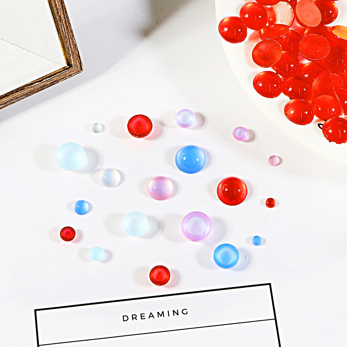 HOT mix colors Acrylic Resin Beads Imitation cat eye Round Loose Bead For Jewelry Making DIY Necklace Findings 4-12mm | Украшения и