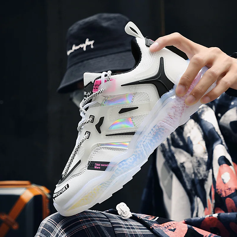 

Summer Men's Chunky Shoes Breathable Casual Shoes Antiskid Hard-wearing Sneakers Outdoor Comfortable Casual Sneaker Zapatillas