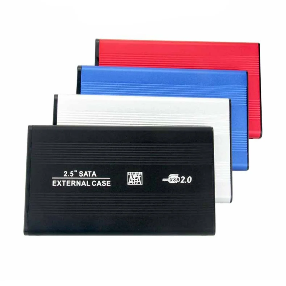Внешний USB 2 0 5 дюйма SATA Корпус SSD HDD Мобильный для жесткого диска коробка|Сумки и