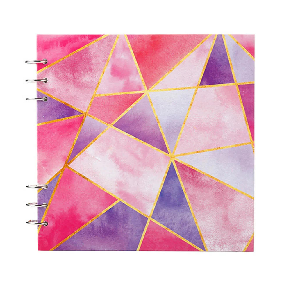 Бумажный альбом со свободными листами и акварелью 40 листов ручная роспись эскиз