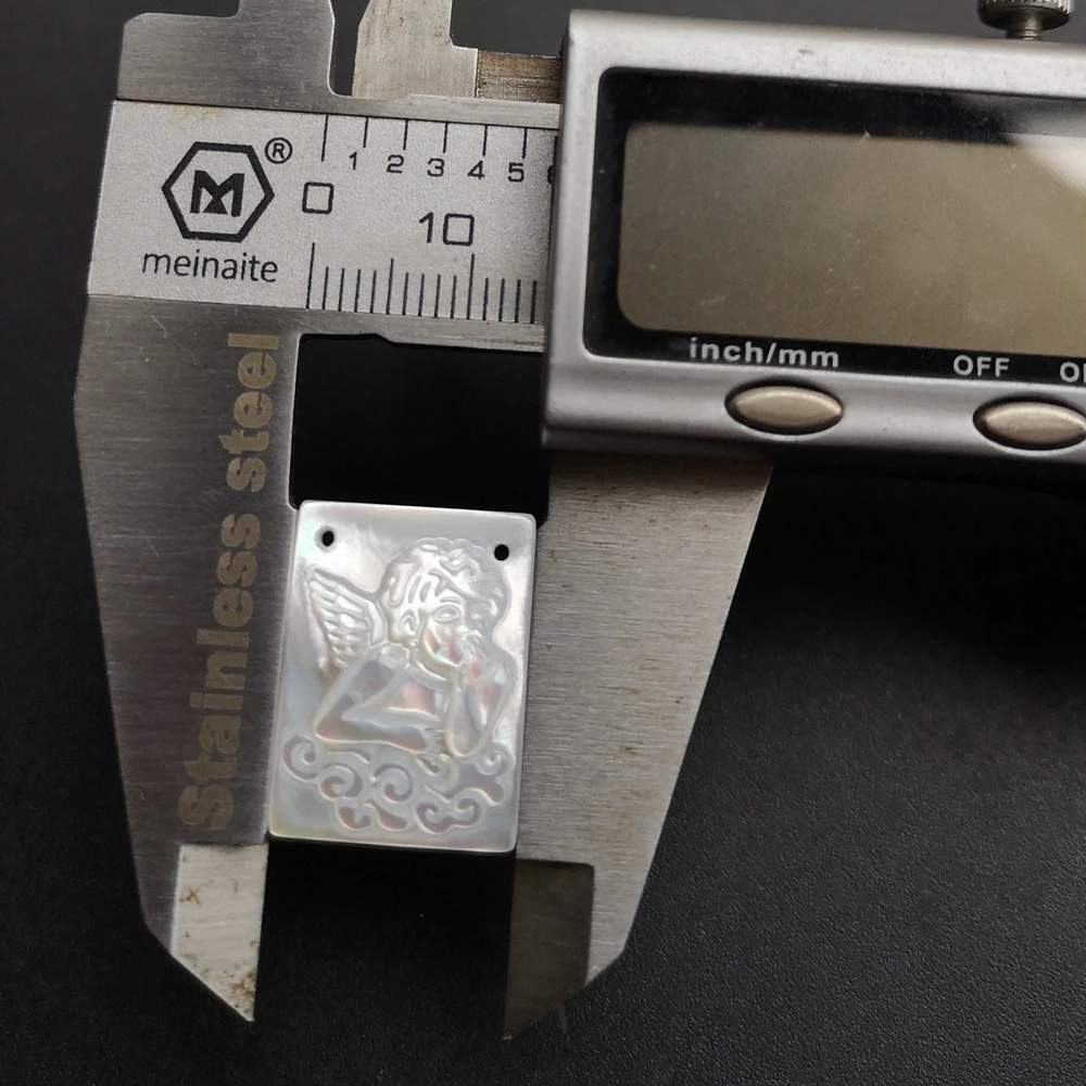 Швабра с ракушками швабра натуральным жемчугом 50 шт./лот 15x20 мм | Украшения и