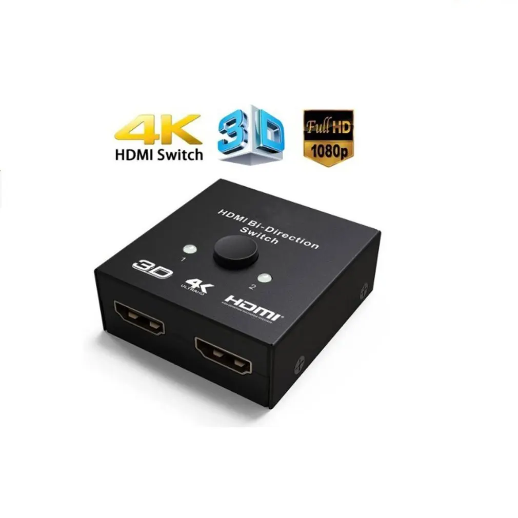 Мини-Коммутатор HDMI 4K HD1080P 2,0 порт HDMI Коммутатор Концентратор HDCP 3D HDMI сплиттер с Full Ultra HD