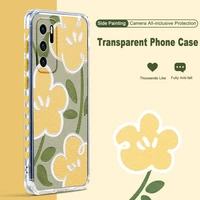 asina soft tpu case for huawei p40 lite p30 pro cover cartoon color contrast transparent couple cases for nova 7 8 se pro capa