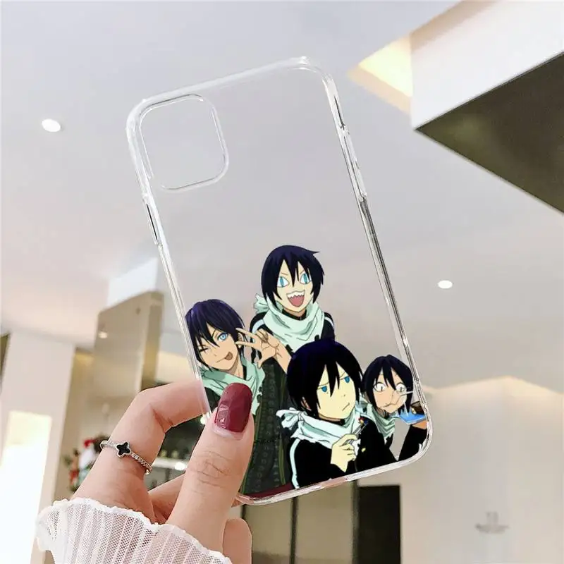 

Noragami yato manga Anime Phone Case Transparent for iPhone 11 12 mini pro XS MAX 8 7 6 6S Plus X 5S SE 2020 XR