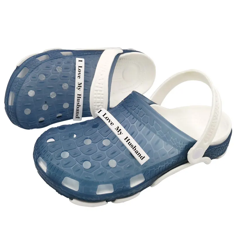 I LOVE MY Husband/мужские сандалии повседневные Мягкие массажные туфли из ЭВА Buty Sandalias