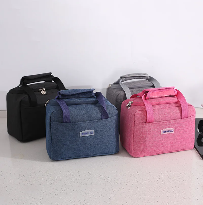 

New portable lunch bag thermal insulation lunch box bag cold storage lunch box bag multifunctional thermal insulation handbag