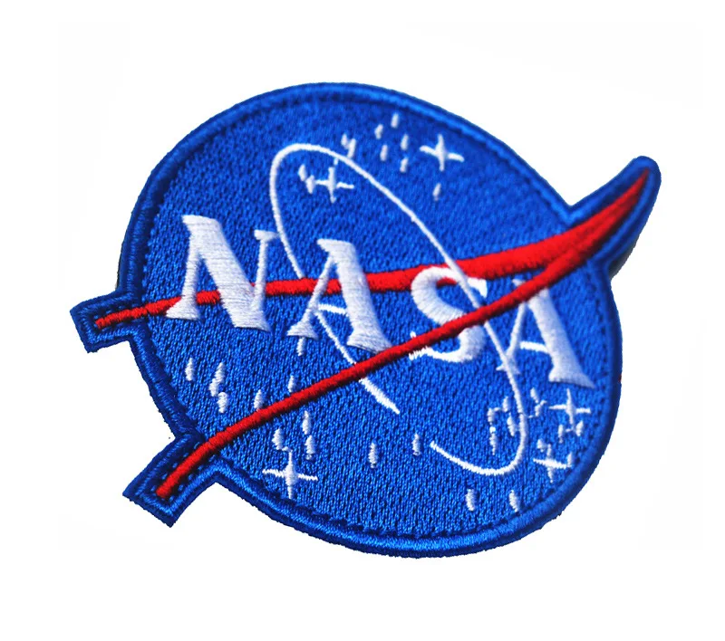 Американское космическое агентство НАСА Наплечная эмблема вышитая на липучке тактическая Боевая нашивка значок в настоящее время