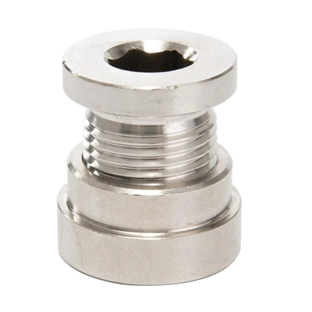 

O2 Oxygen Sensor Weld on Stepped Nut &Cap Bung Stainless Steel M18X1.5mm