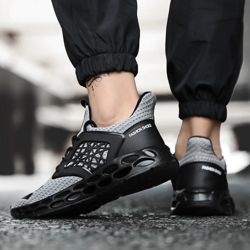 Мужские повседневные кроссовки воздухопроницаемые Мокасины баскетбольный