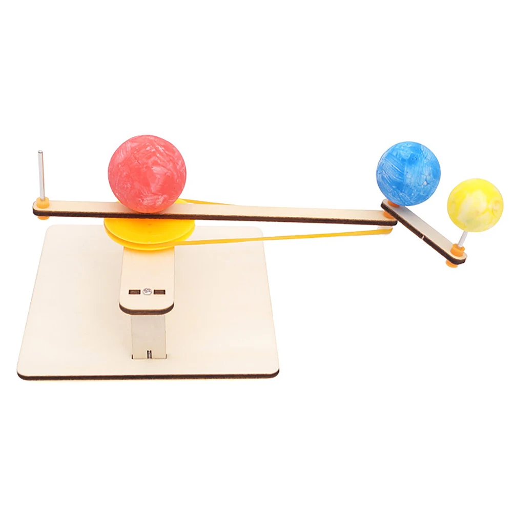 

DIY Earth Moon Sun Orbitals Planetarium Geography Experiment Educational Kids Toy science Learning Toys For Childlren Gifts